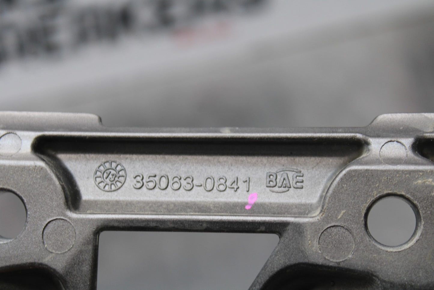 13-17 KAWASAKI NINJA 300 EX300 ABS REAR BACK PASSENGER PEG SET PAIR BB187