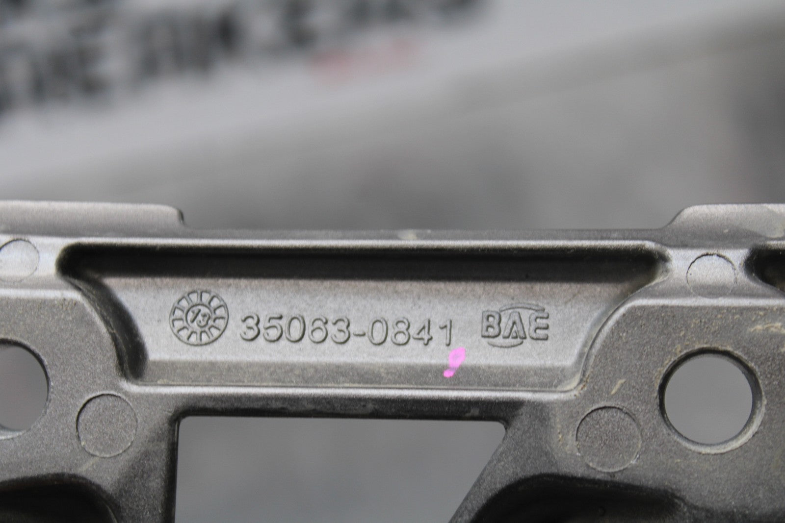 13-17 KAWASAKI NINJA 300 EX300 ABS REAR BACK PASSENGER PEG SET PAIR BB187