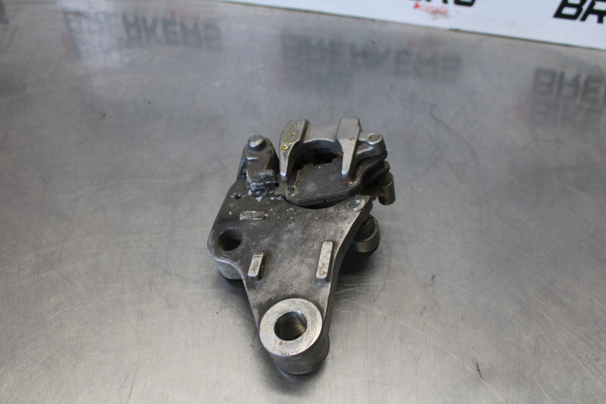 95 HONDA SHADOW 1100 REAR BACK BRAKE CALIPER W MOUNT BRACKET BB885