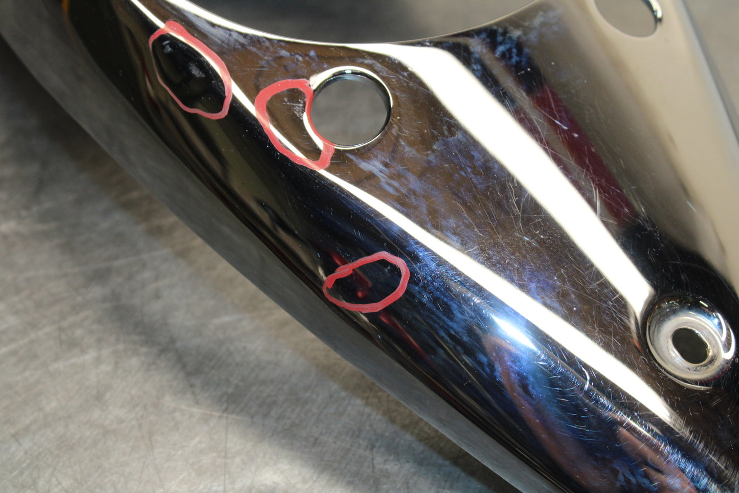 03-08 KAWASAKI VULCAN 1600 GAS TANK CAP COVER TRIM PANELCOWL FAIRING BB754