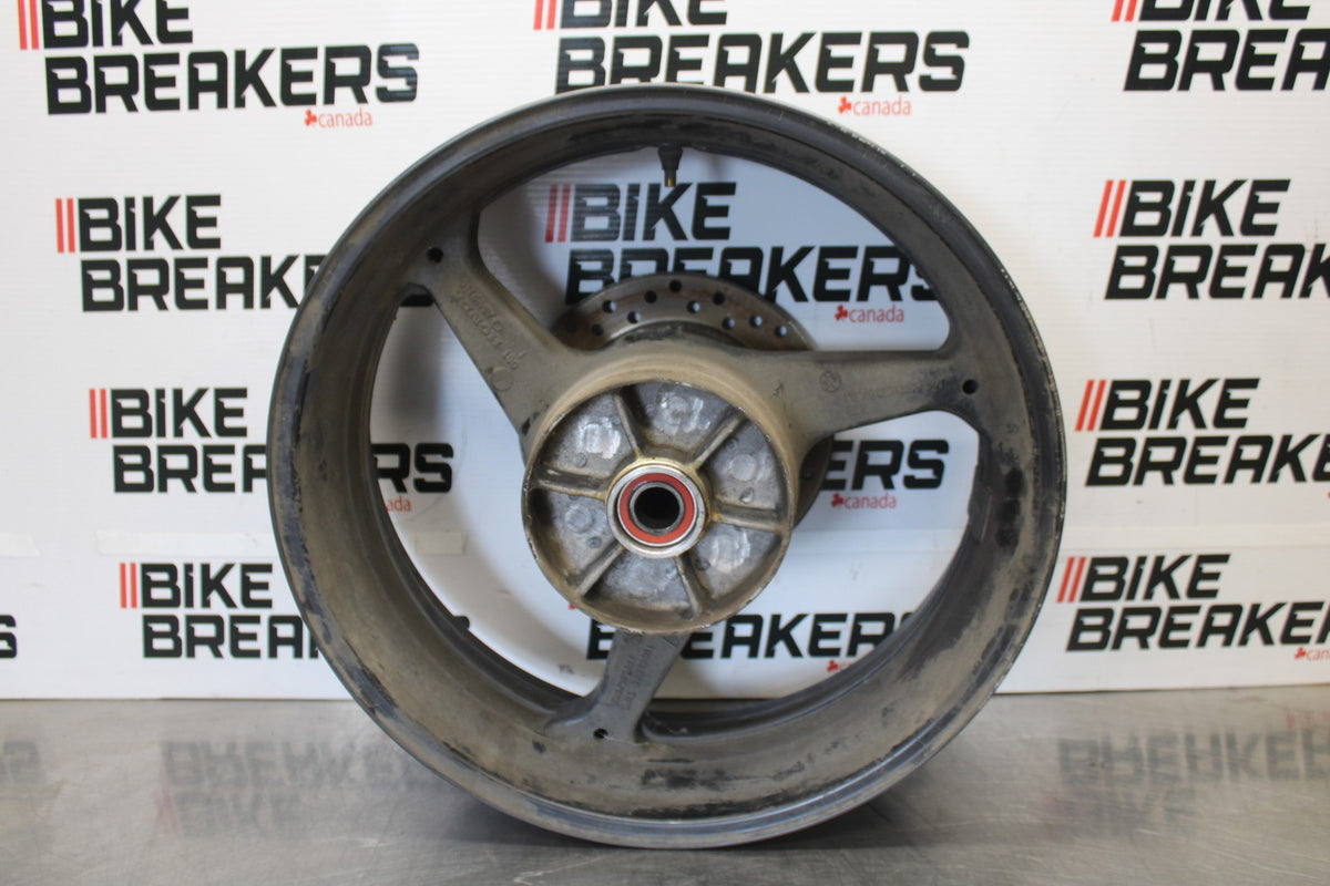05-06 HONDA CBR600RR REAR WHEEL BACK RIM & ROTOR BB893