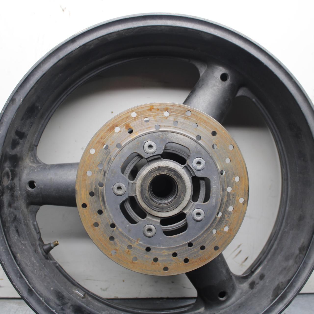 1999 Suzuki GSXR600 REAR WHEEL AND ROTOR BACK BRAKE DISC BB608