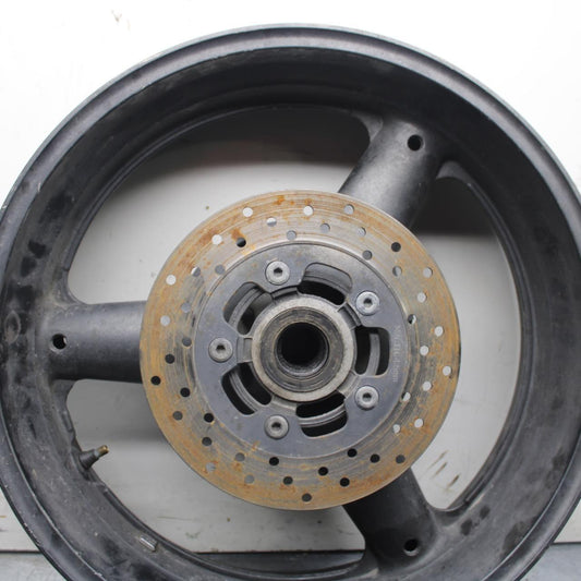 1999 Suzuki GSXR600 REAR WHEEL AND ROTOR BACK BRAKE DISC BB608