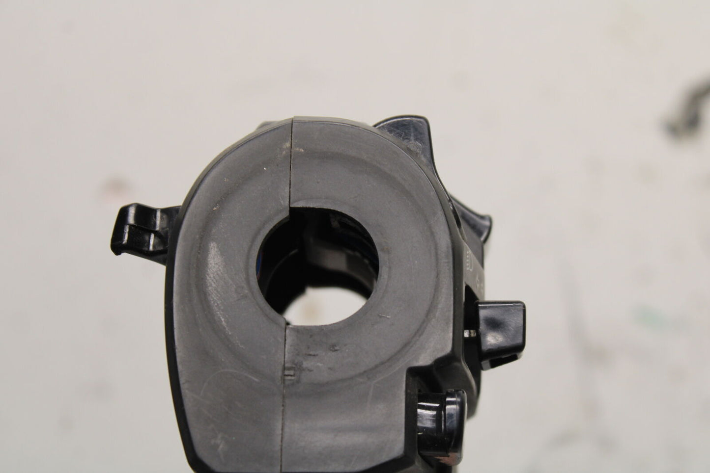 13-17 KAWASAKI NINJA ZX6R ZX636E LEFT CLIP ON HANDLE HORN SIGNALS SWITCH BB735