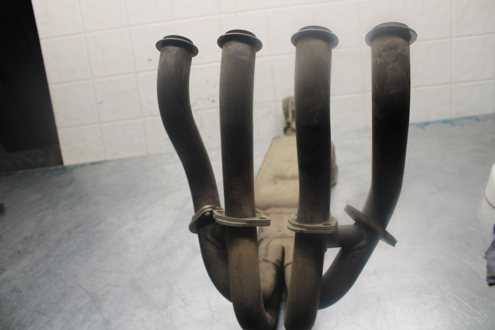 07-08 KAWASAKI NINJA ZX6R EXHAUST HEADER PIPES MANIFOLD 39178-0070 BB456