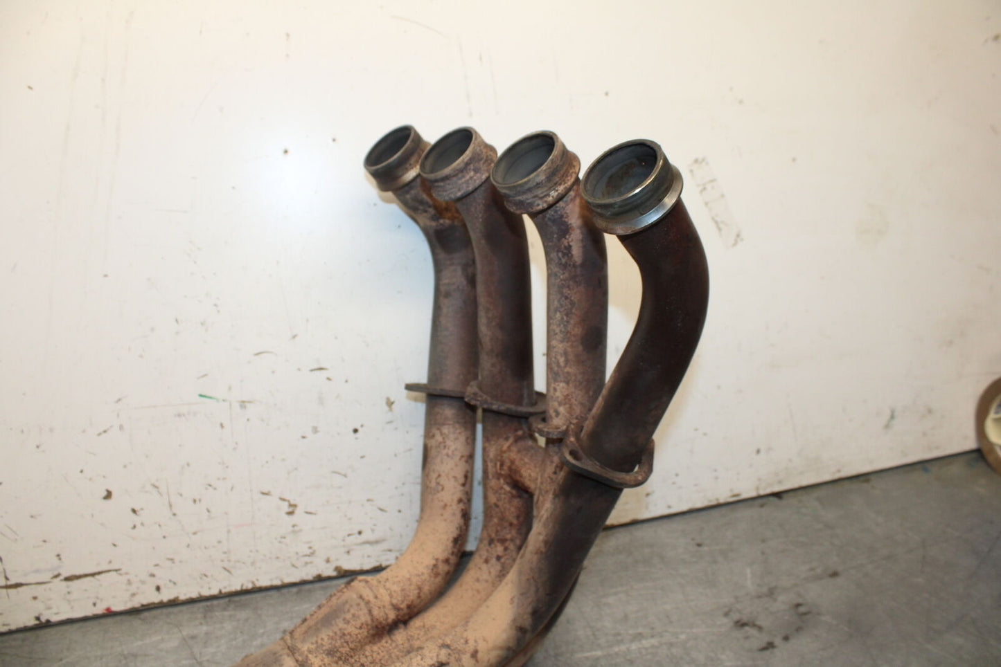 06 YAMAHA YZF R6 EXHAUST HEADER PIPES MANIFOLD BB716
