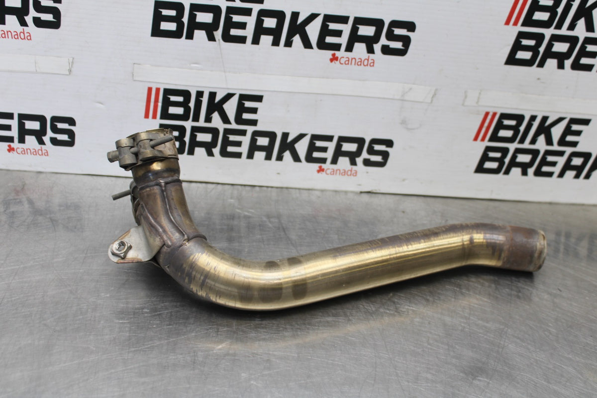 12 TRIUMPH STREET TRIPLE R EXHAUST MIDPIPE MID MIDDLE PIPE BB914