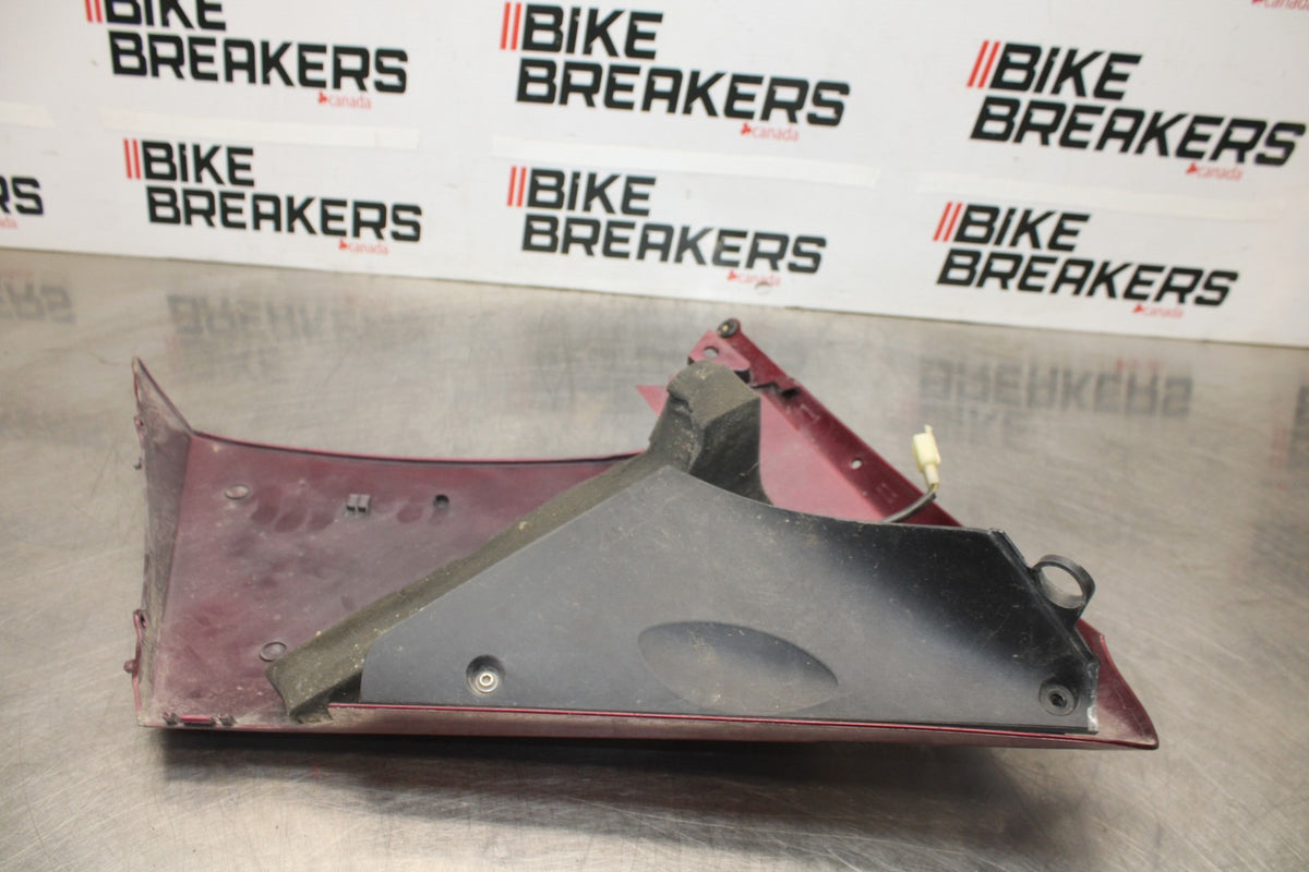 09 KAWASAKI CONCOURS 14 ZG1400B LEFT MID UPPER SIDE FAIRING COWL BB875