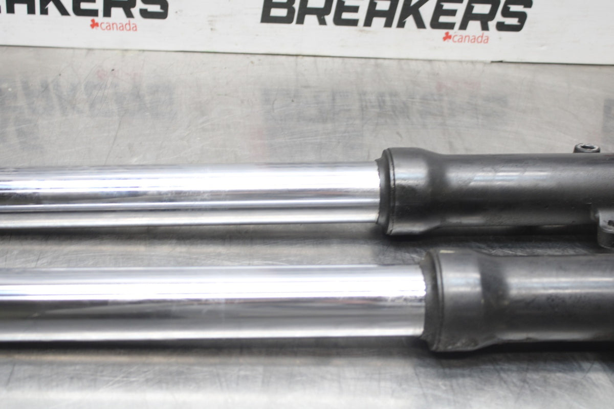 98 KAWASAKI NINJA ZX6 FRONT FORKS SHOCK SUSPENSION SET PAIR BB870