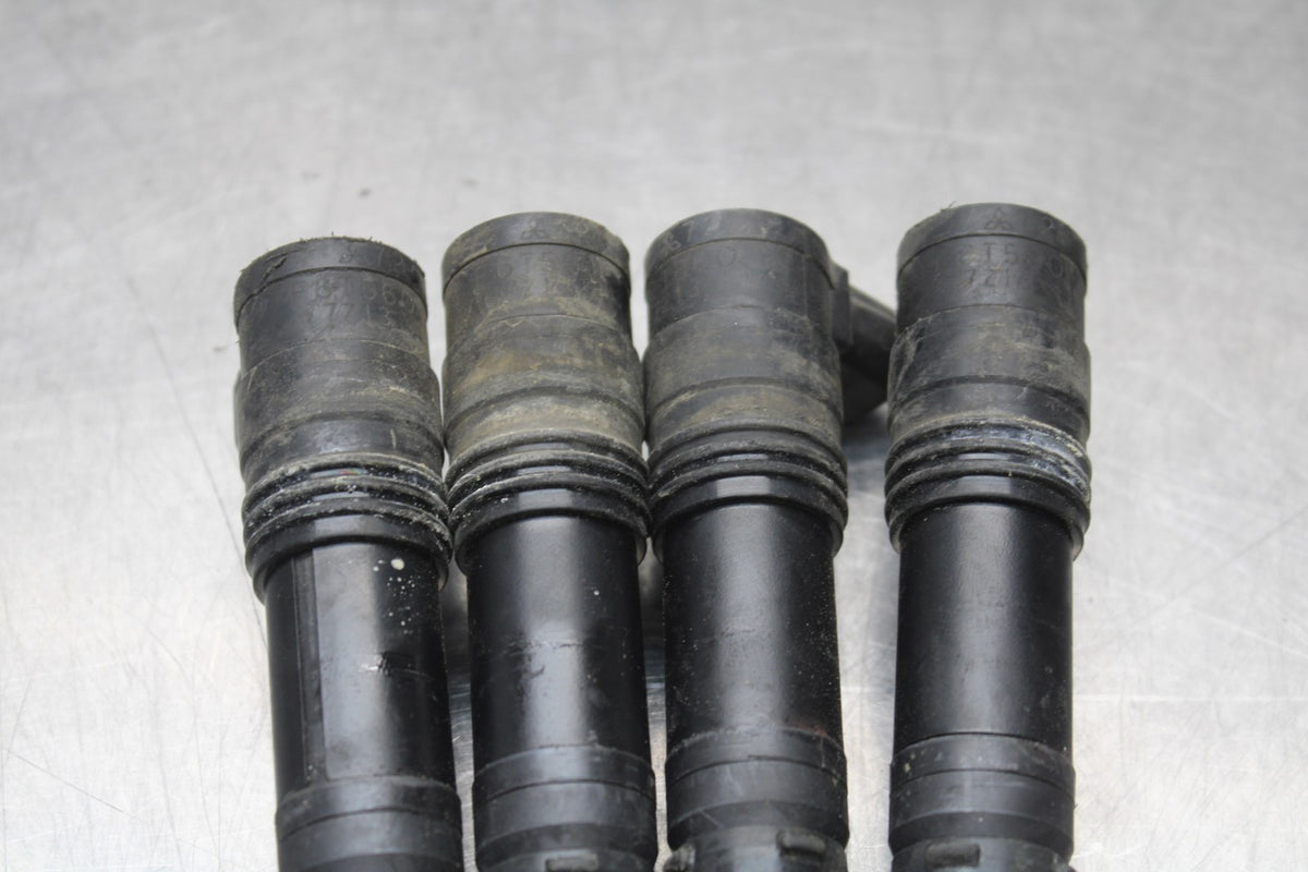 08 KAWASAKI NINJA ZX10R IGNITION COILS COIL SPARK PLUG CAPS BB201