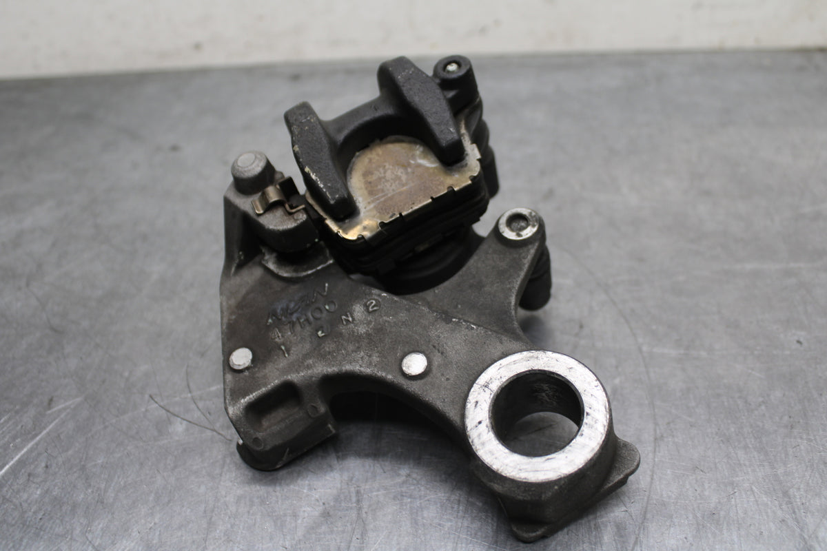 11-24 SUZUKI GSXR750 REAR BACK BRAKE CALIPER W MOUNT BRACKET BB128