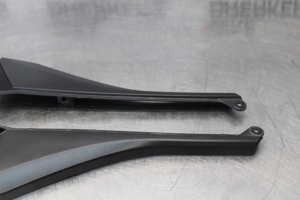 08 KAWASAKI NINJA ZX10R RIGHT LEFT INNER FAIRINGS COWLS PANELS TRIMS BB902