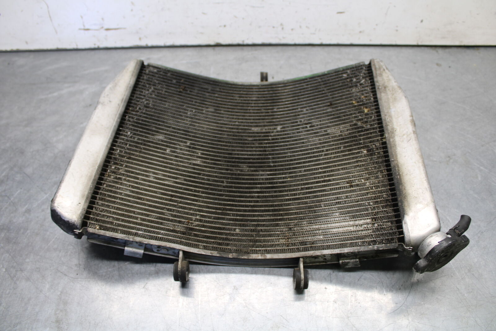 09-12 KAWASAKI NINJA ZX6R ZX600R ENGINE RADIATOR MOTOR COOLING RADIATER BB656