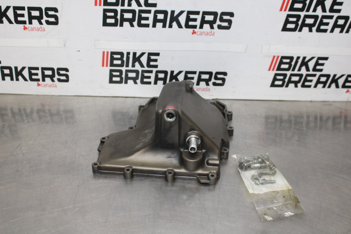 15 APRILIA RSV4 FACTORY APRC ABS ENGINE MOTOR BOTTOM OIL PAN COVER BB901