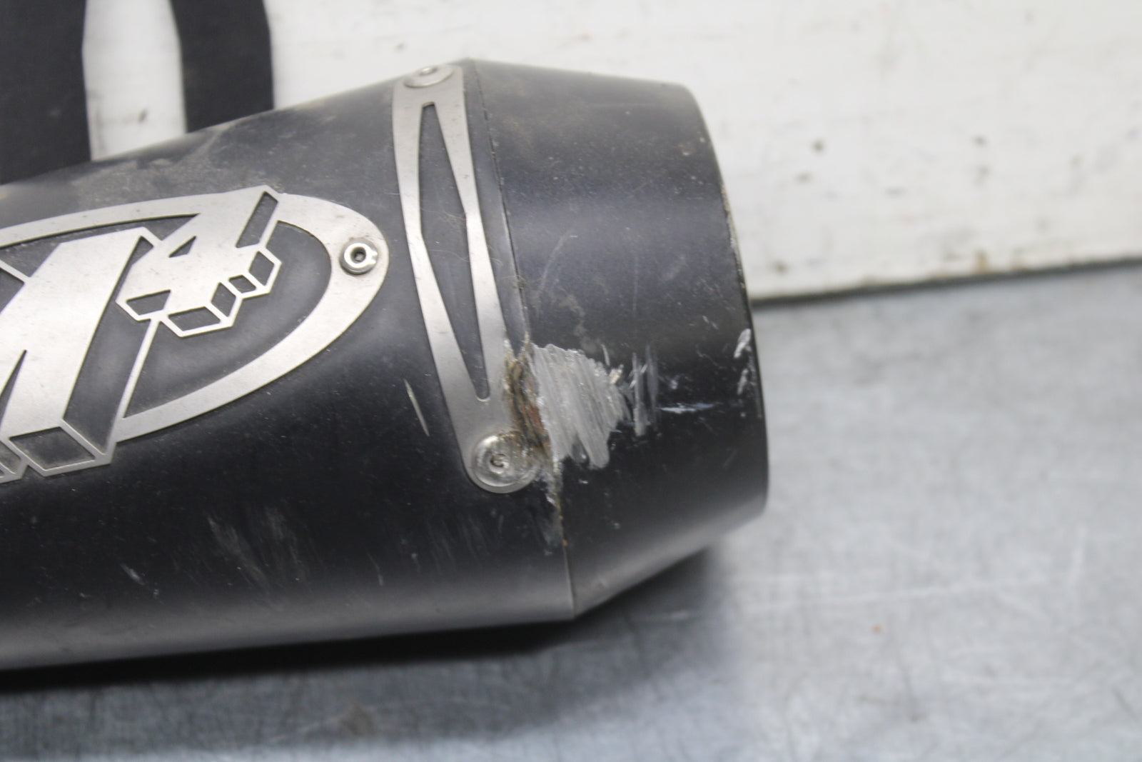 12-13 KAWASAKI Z1000 M4 EXHAUST PIPE MUFFLER SLIP ON CAN SILENCER  BB743