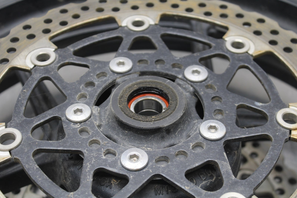 07 KAWASAKI NINJA 650 EX650 FRONT WHEEL FRONT RIM & ROTOR BB844