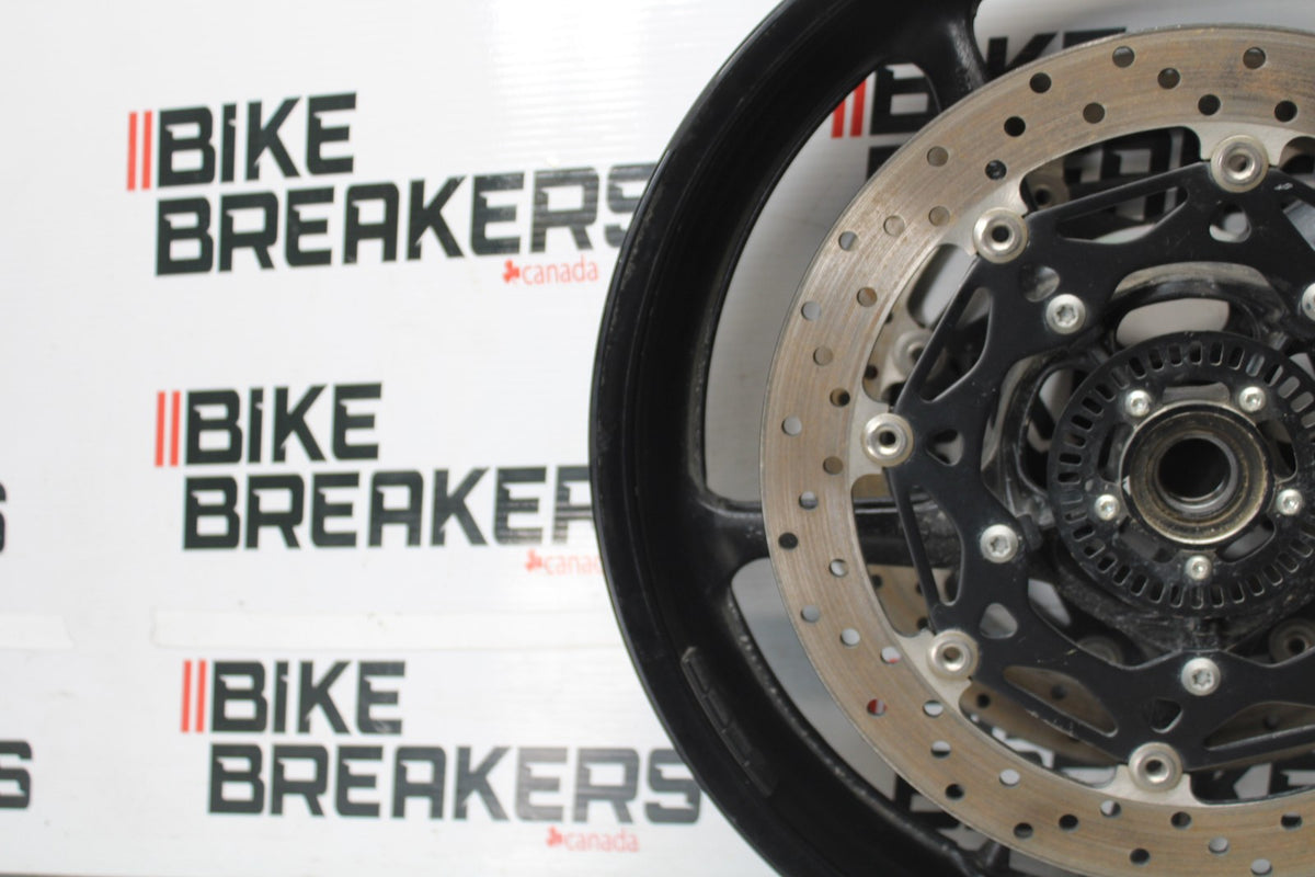 17 YAMAHA YZF R6 FRONT WHEEL FRONT RIM & ROTORS BB922
