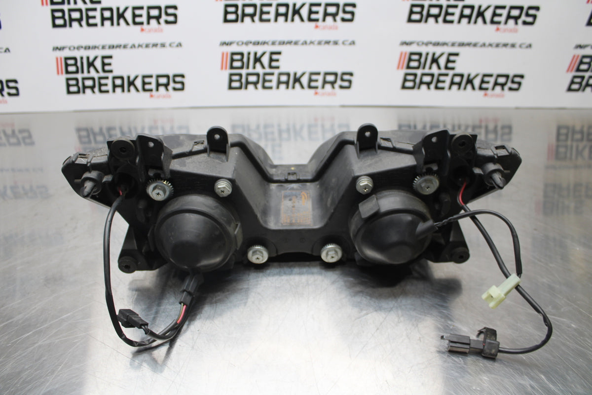 13-17 KAWASAKI NINJA ZX6R ZX636 ABS FRONT HEADLIGHT HEAD LIGHT LAMP BB143