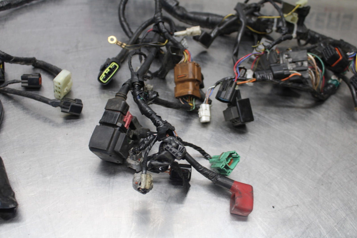 04-05 KAWASAKI NINJA ZX10R MAIN ENGINE WIRING HARNESS MOTOR WIRE LOOM BB931