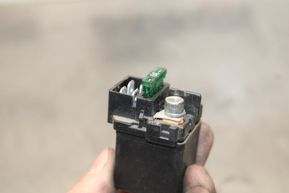 08-09 KAWASAKI NINJA ZX14R ENGINE STARTER RELAY STARTING MOTOR SWITCH BB932