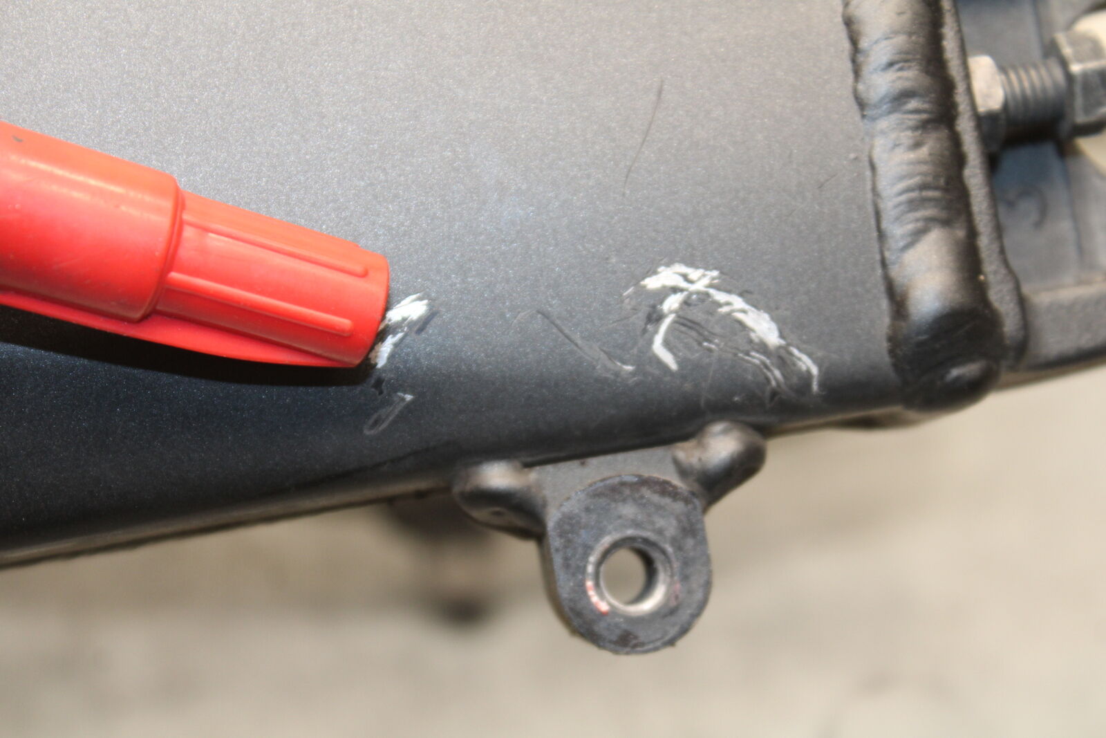 13-18 KAWASAKI NINJA ZX6R REAR SWINGARM BACK SWING ARM 33001-0584 BB666