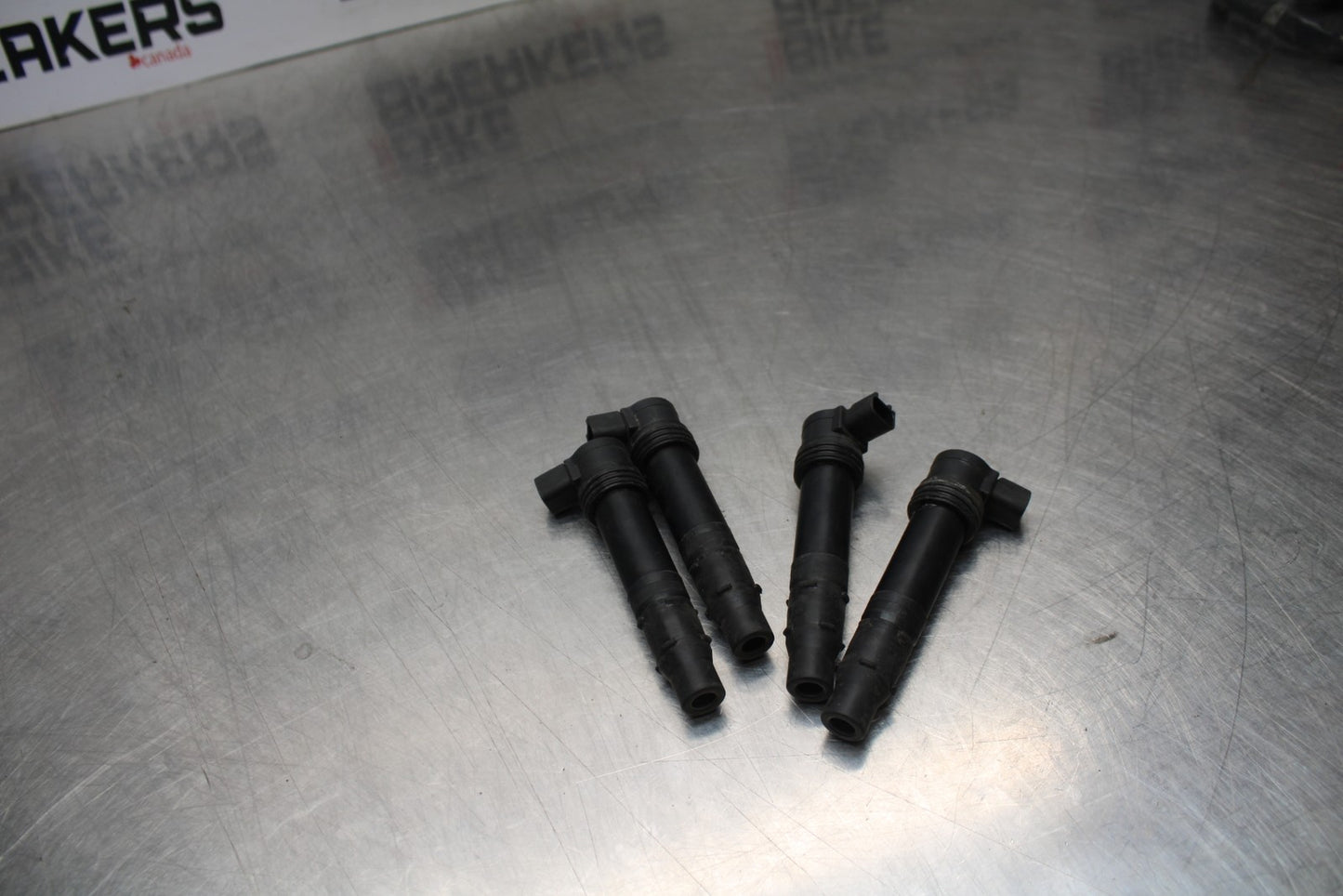 07-08 KAWASAKI NINJA ZX6R IGNITION COILS COIL SPARK PLUG CAPS 21171-1282 BB203