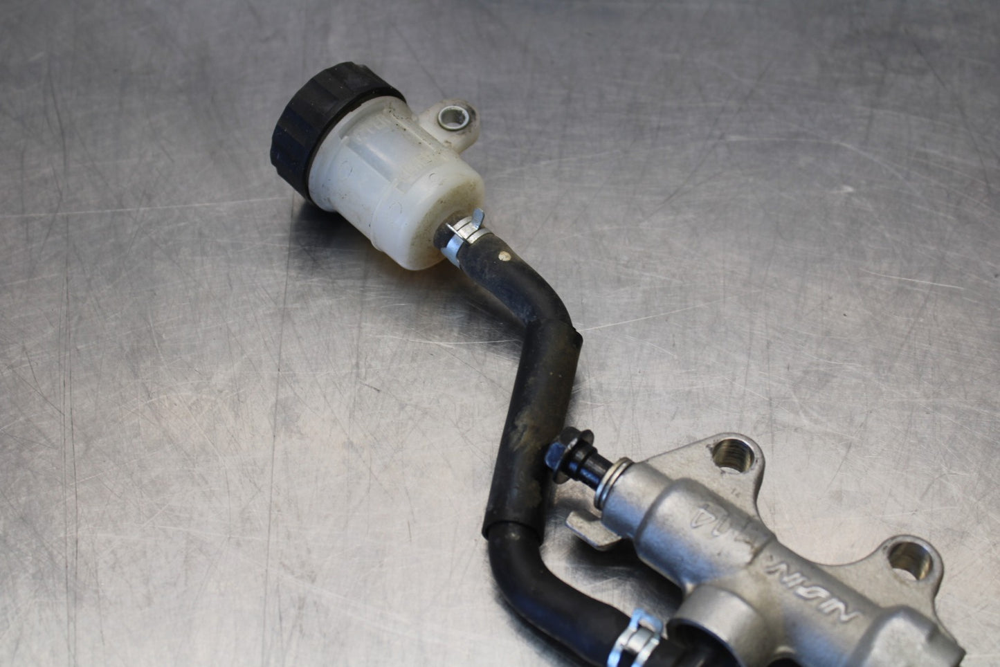 08-18 KAWASAKI KLR650 REAR BACK BRAKE MASTER CYLINDER W RESERVOIR BB183