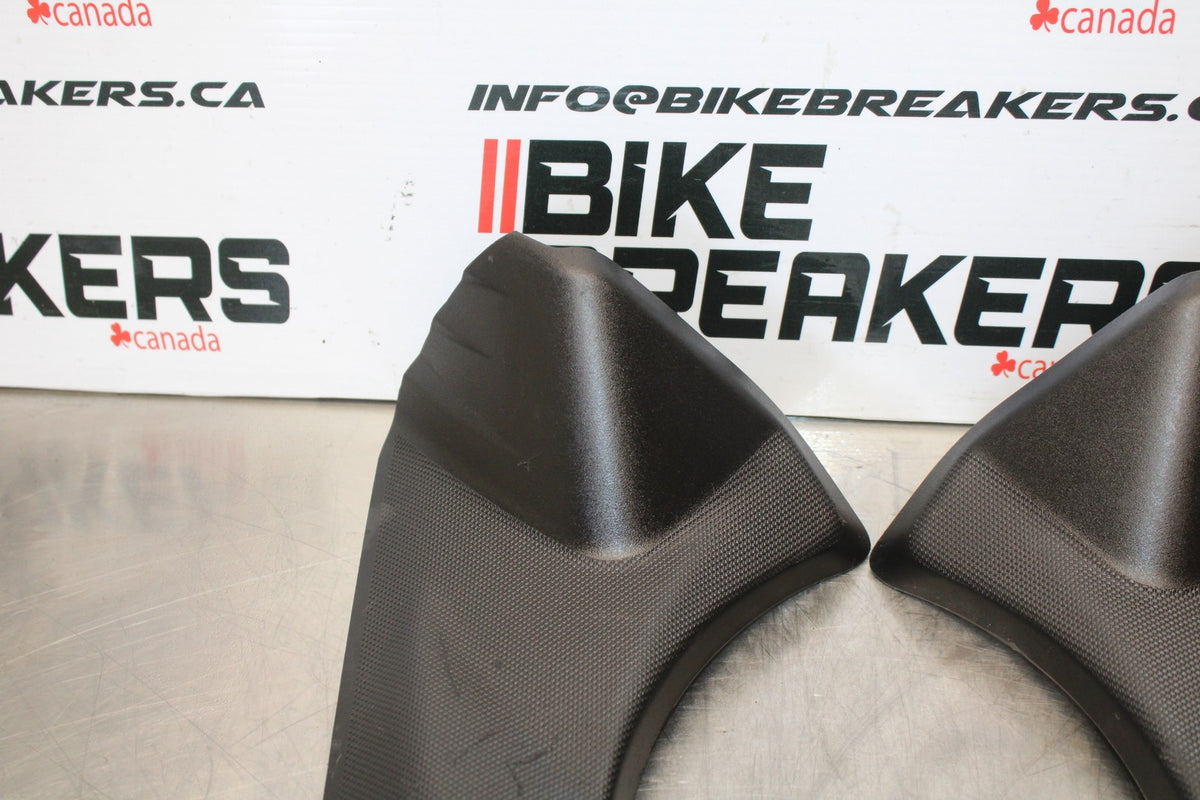 2007 Kawasaki Ninja ZX6R ZX600P RIGHT LEFT FRONT DUCT COVERS PANELS COWLS BB175