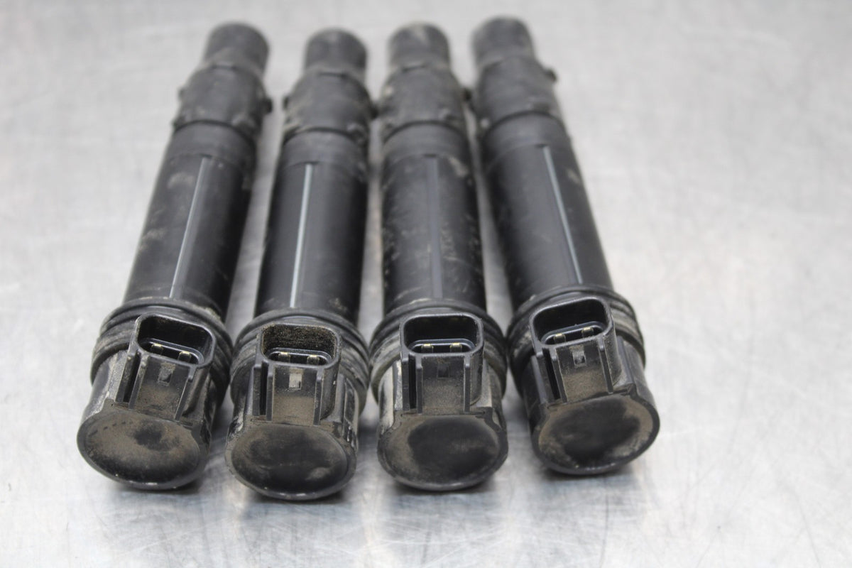 19-23 KAWASAKI NINJA ZX6R IGNITION COILS COIL SPARK PLUG CAPS BB188