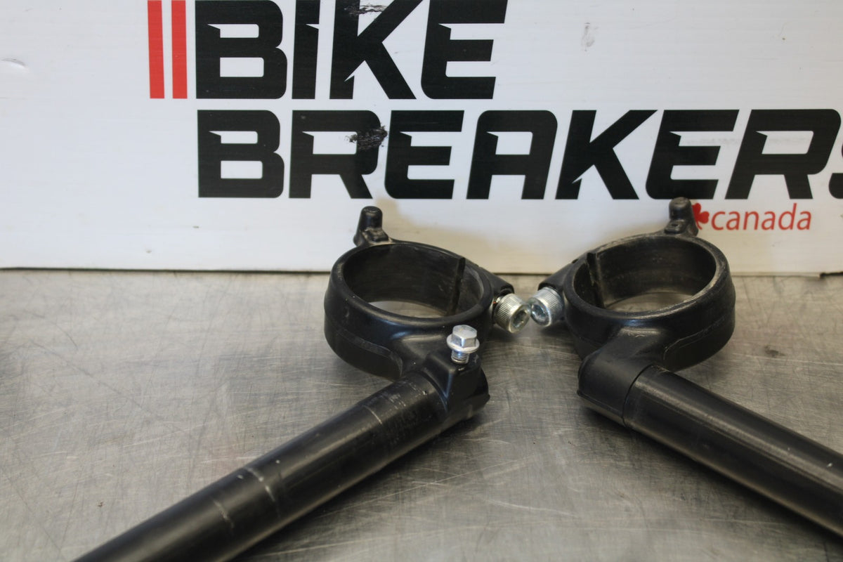 18 SUZUKI GSXR750 LEFT RIGHT CLIP ON ONS HANDLEBARS PAIR SET BB891