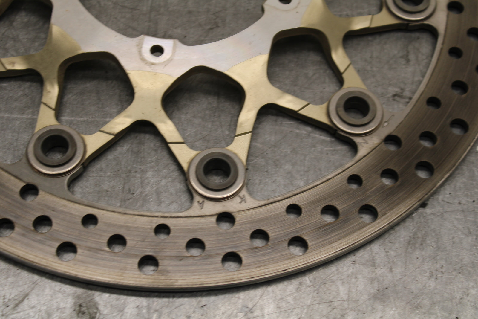 17-21 HONDA CBR1000RR SP FRONT LEFT RIGHT BRAKE ROTORS DISCS BB681