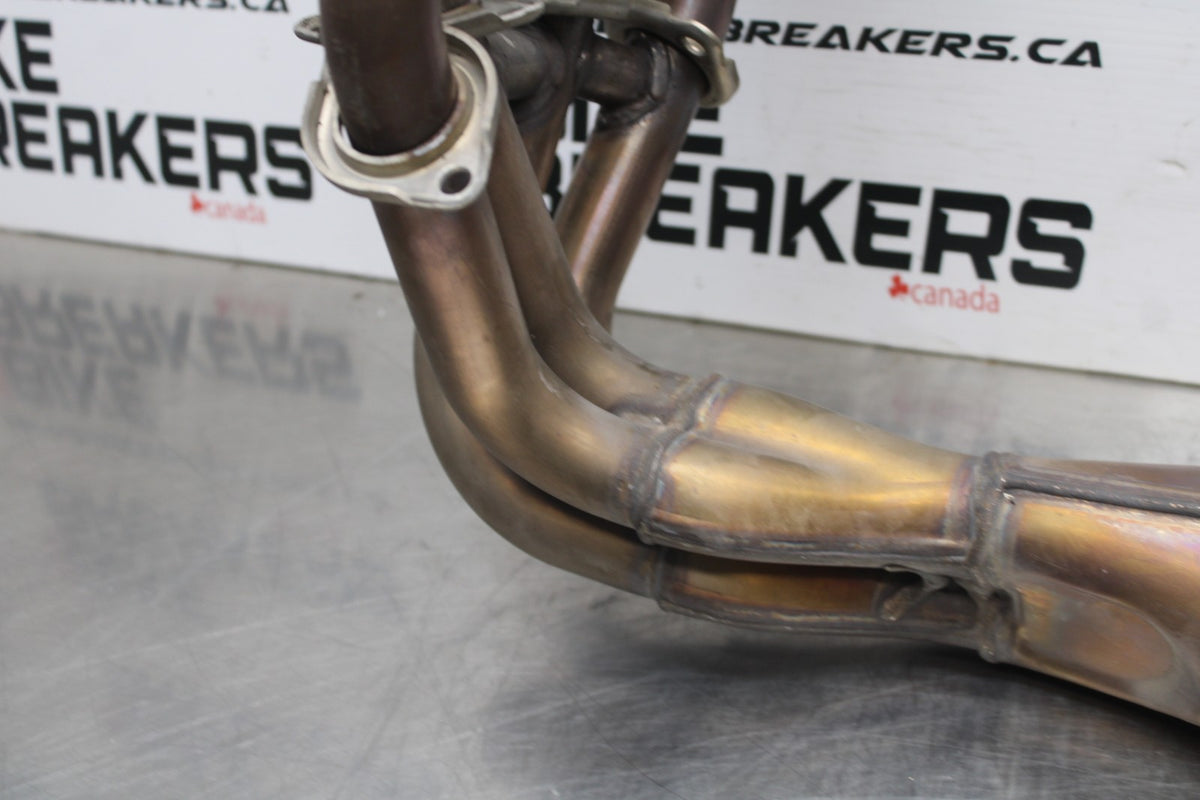 24-25 KAWASAKI NINJA ZX4R EXHAUST HEADER PIPES MANIFOLD BB827