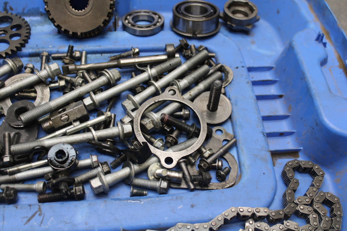 08 KAWASAKI NINJA ZX10R ENGINE BOLTS HARDWARE MOTOR SCREWS BB902