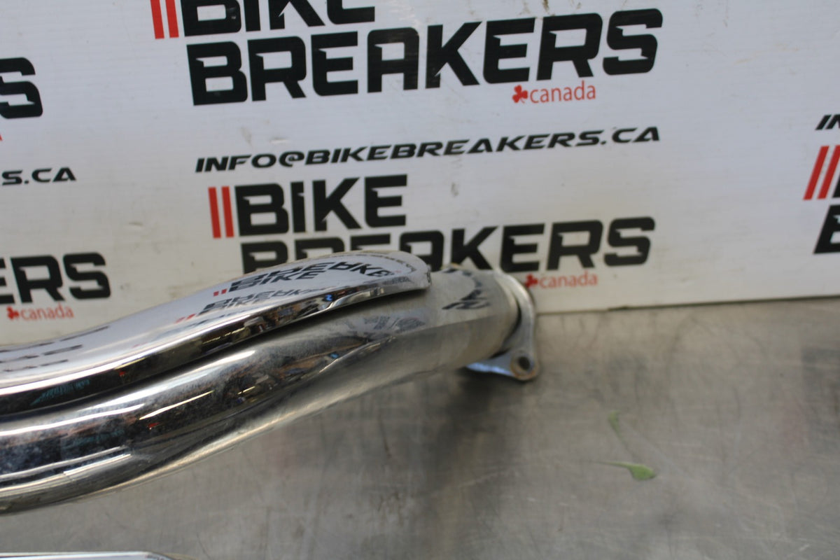 14 HONDA SHADOW 750 VT750C2B FULL EXHAUST PIPE HEADER BB867