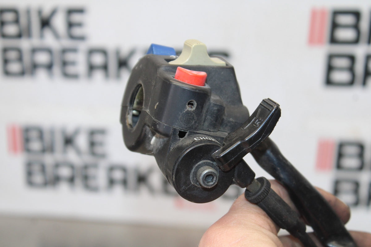 06 KAWASAKI KLR650 LEFT CLIP ON HANDLE HORN SIGNALS SWITCH SWITCHES BB919