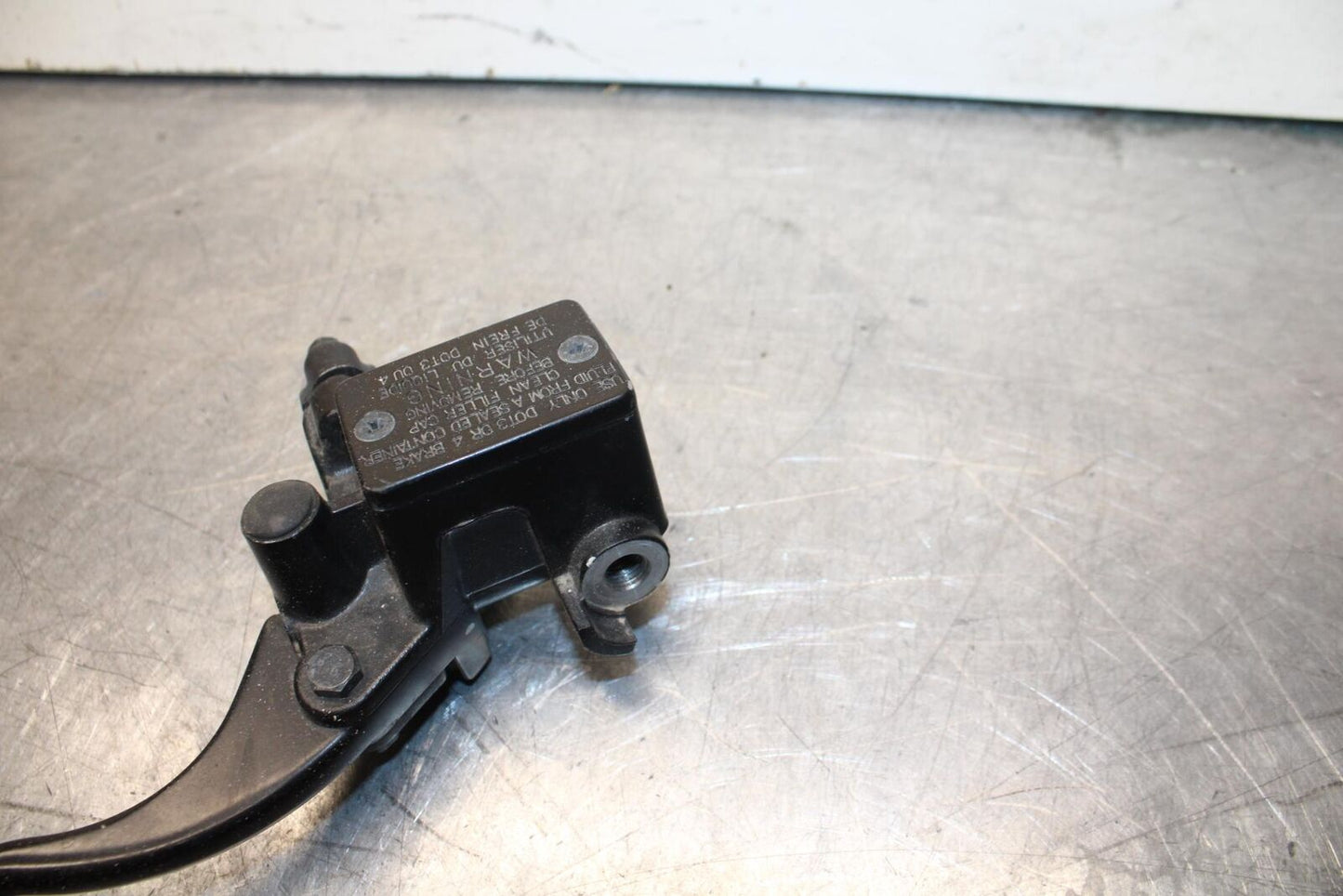 08-12 KAWASAKI NINJA 250R EX250J FRONT BRAKE MASTER CYLINDER w/ LEVER BB612