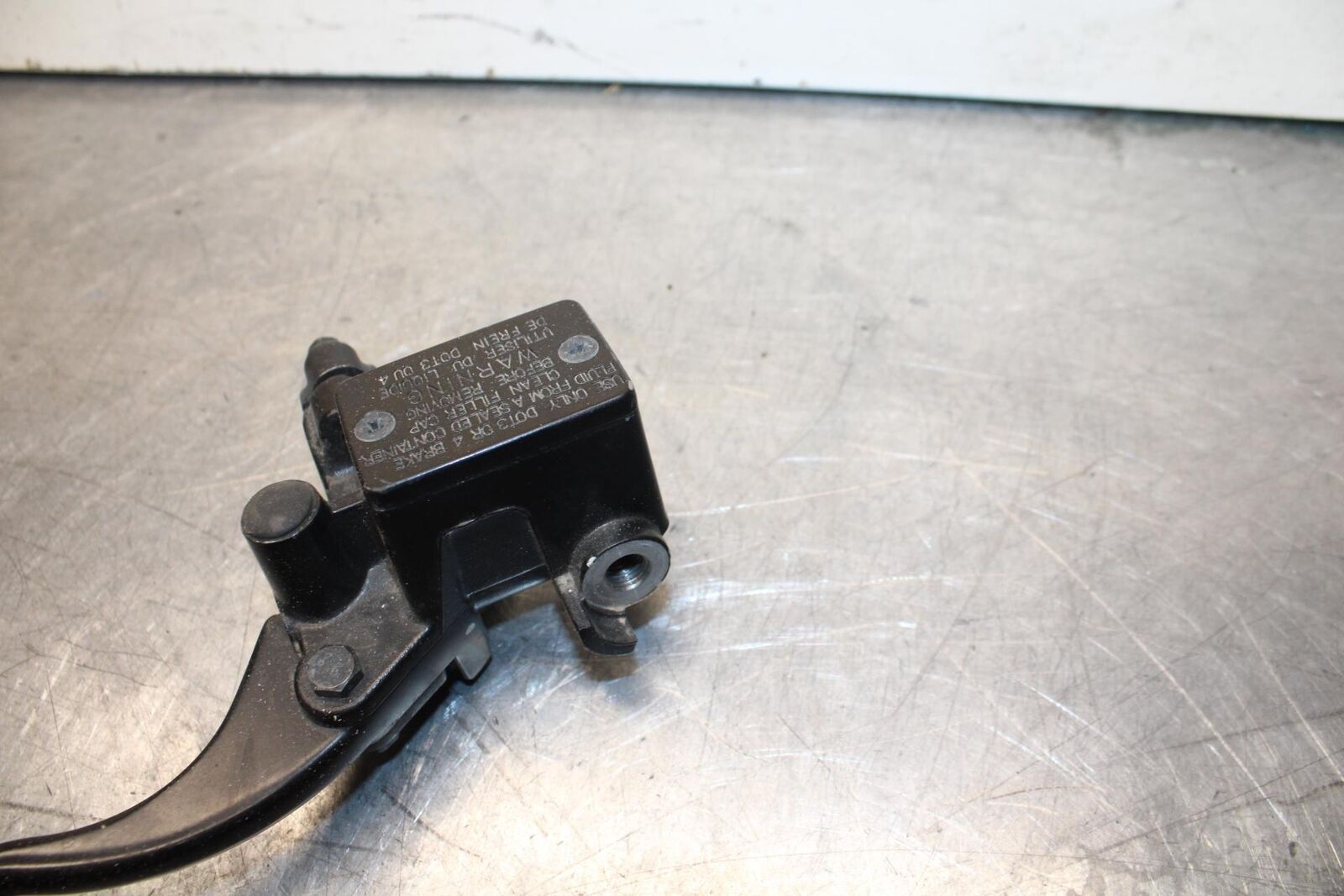 08-12 KAWASAKI NINJA 250R EX250J FRONT BRAKE MASTER CYLINDER w/ LEVER BB612