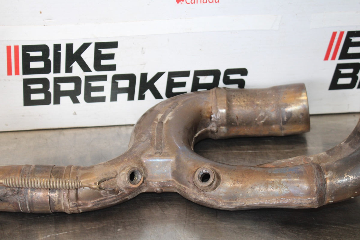 24 APRILIA TUONO V4 1100 FACTORY ABS EXHAUST HEADER PIPES MANIFOLD BB887