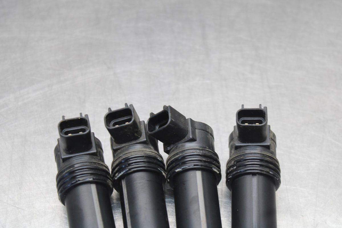 13-18 KAWASAKI NINJA ZX6R IGNITION COILS COIL SPARK PLUG CAPS BB915