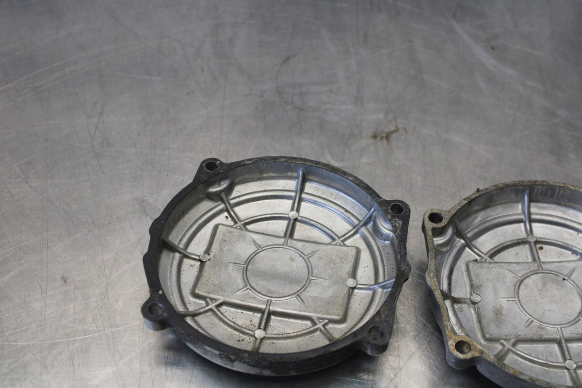 81 YAMAHA MAXIM 550 XJ550 RIGHT LEFT SIDE ENGINE MOTOR COVER BB866