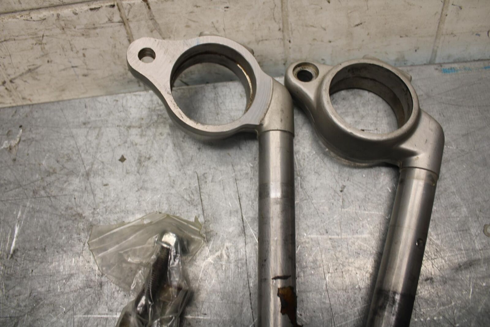 1993 Suzuki GSXR1100W LEFT RIGHT CLIP ON ONS HANDLEBARS PAIR SET BB46