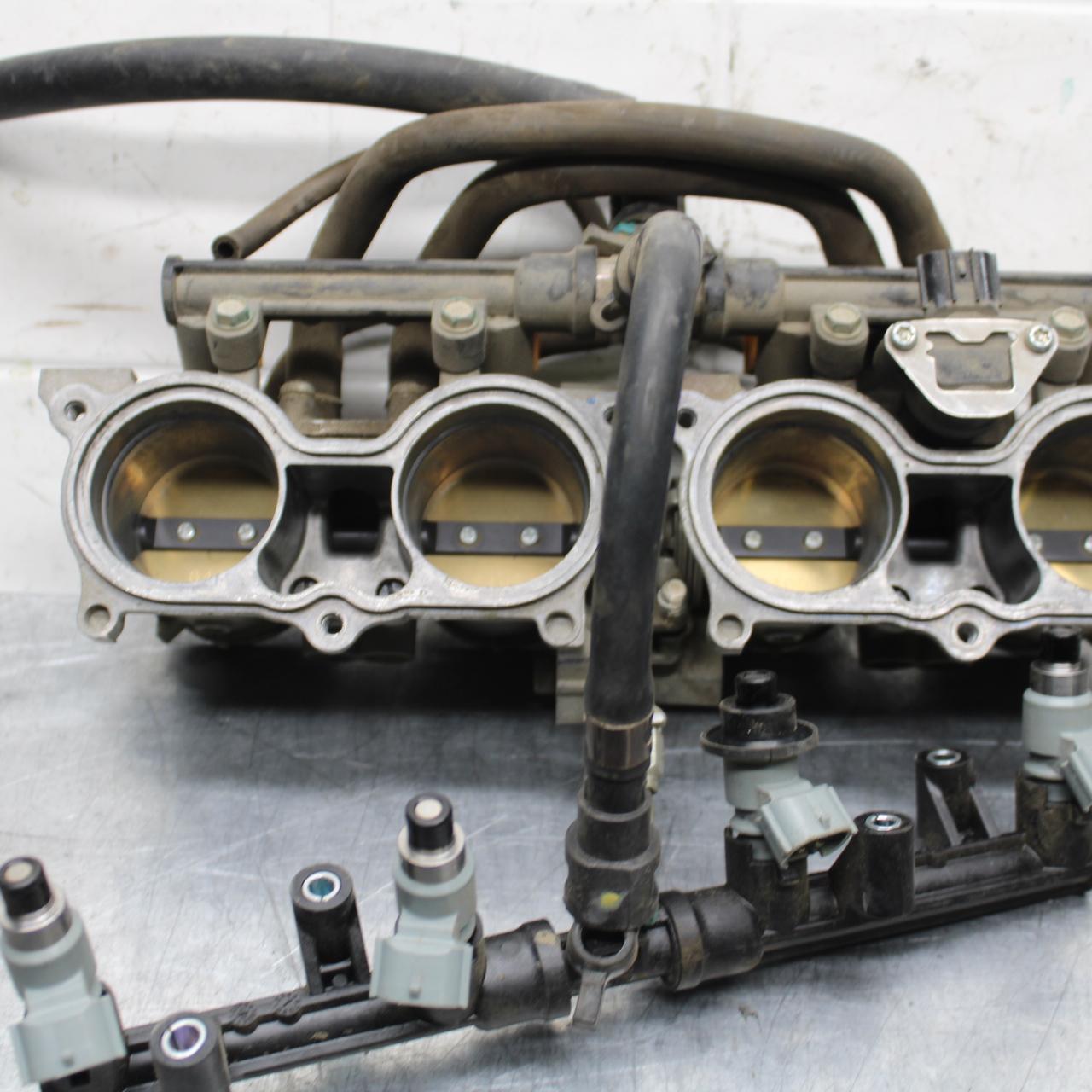 2007 Honda CBR600RR MAIN FUEL INJECTORS / THROTTLE BODIES 16400-MFJ-L01 BB596