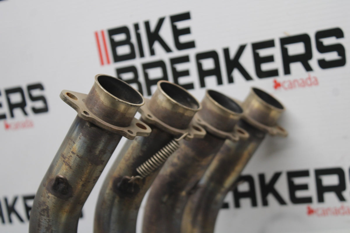 03-04 YAMAHA YZF R6 EXHAUST HEADER PIPES MANIFOLD BB890