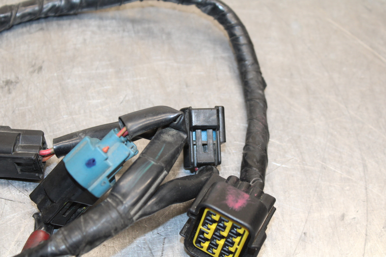 08-16 YAMAHA YZF R6 IGNITION COIL WIRING HARNESS WIRE LOOM BB131