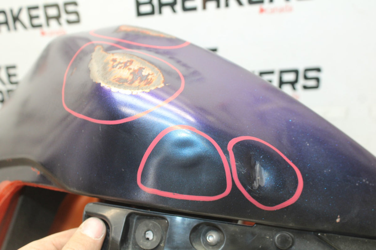 13-18 KAWASAKI NINJA ZX6R GAS TANK FUEL CELL PETROL RESERVOIR BB915