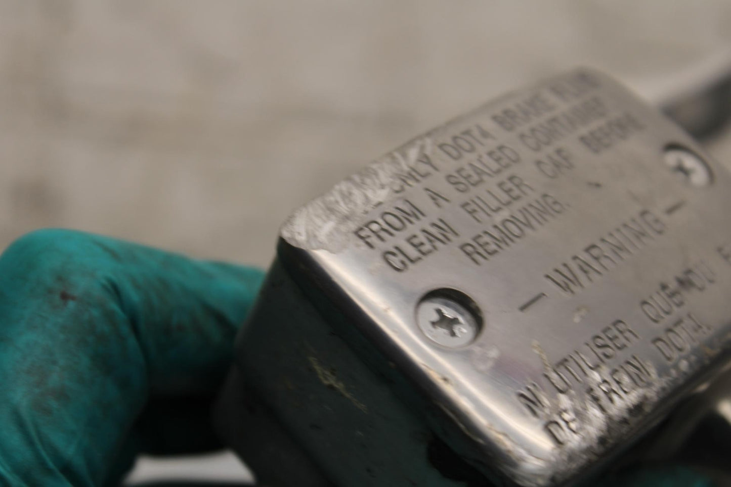 2005 Kawasaki Vulcan 1600 VN1600A Classic FRONT BRAKE MASTER CYLINDER BB574