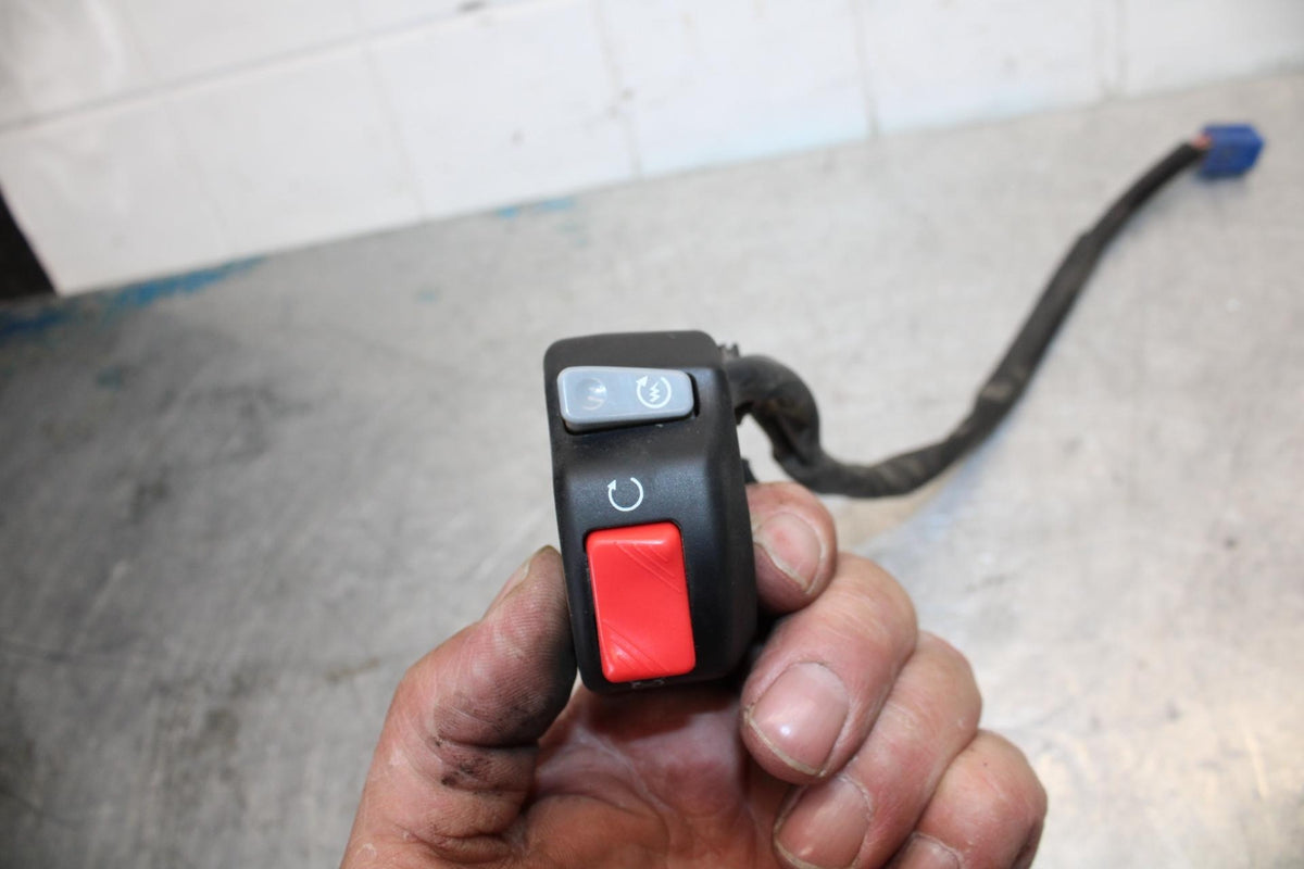08-16 YAMAHA YZF R6 RIGHT CLIP ON HANDLE KILL OFF START SWITCH SWITCHES BB436