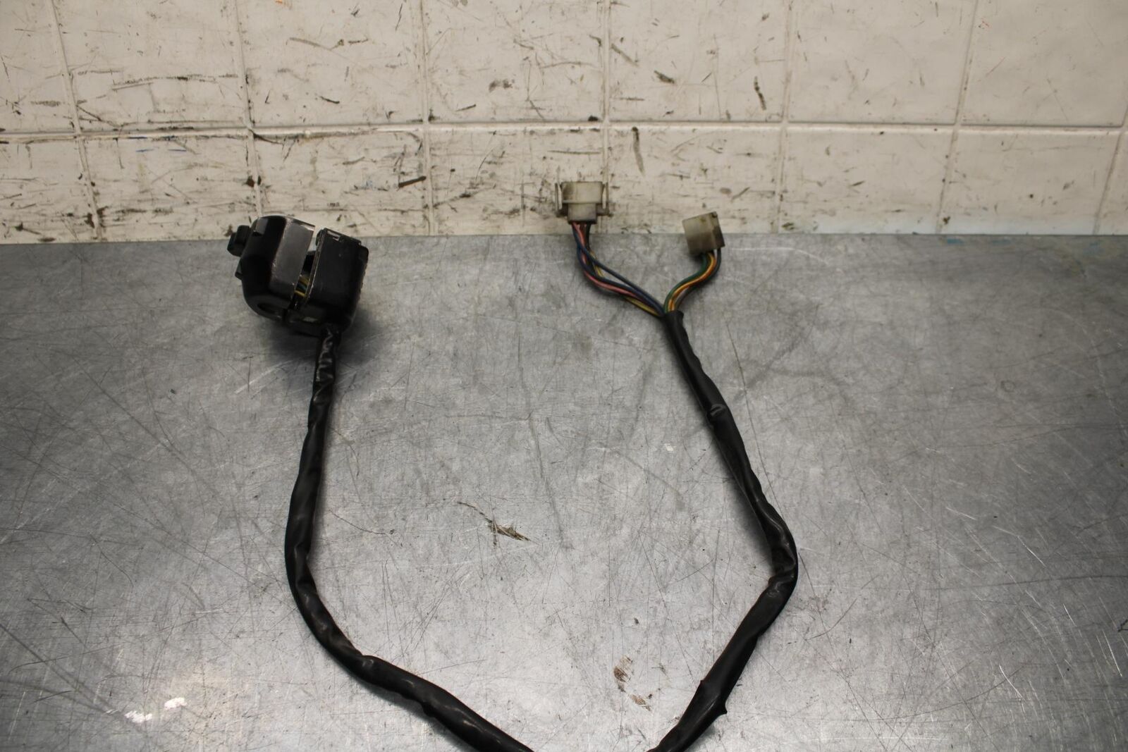 1977 Yamaha XS750 LEFT CLIP ON HANDLE HORN SIGNALS SWITCH SWITCHES BB554