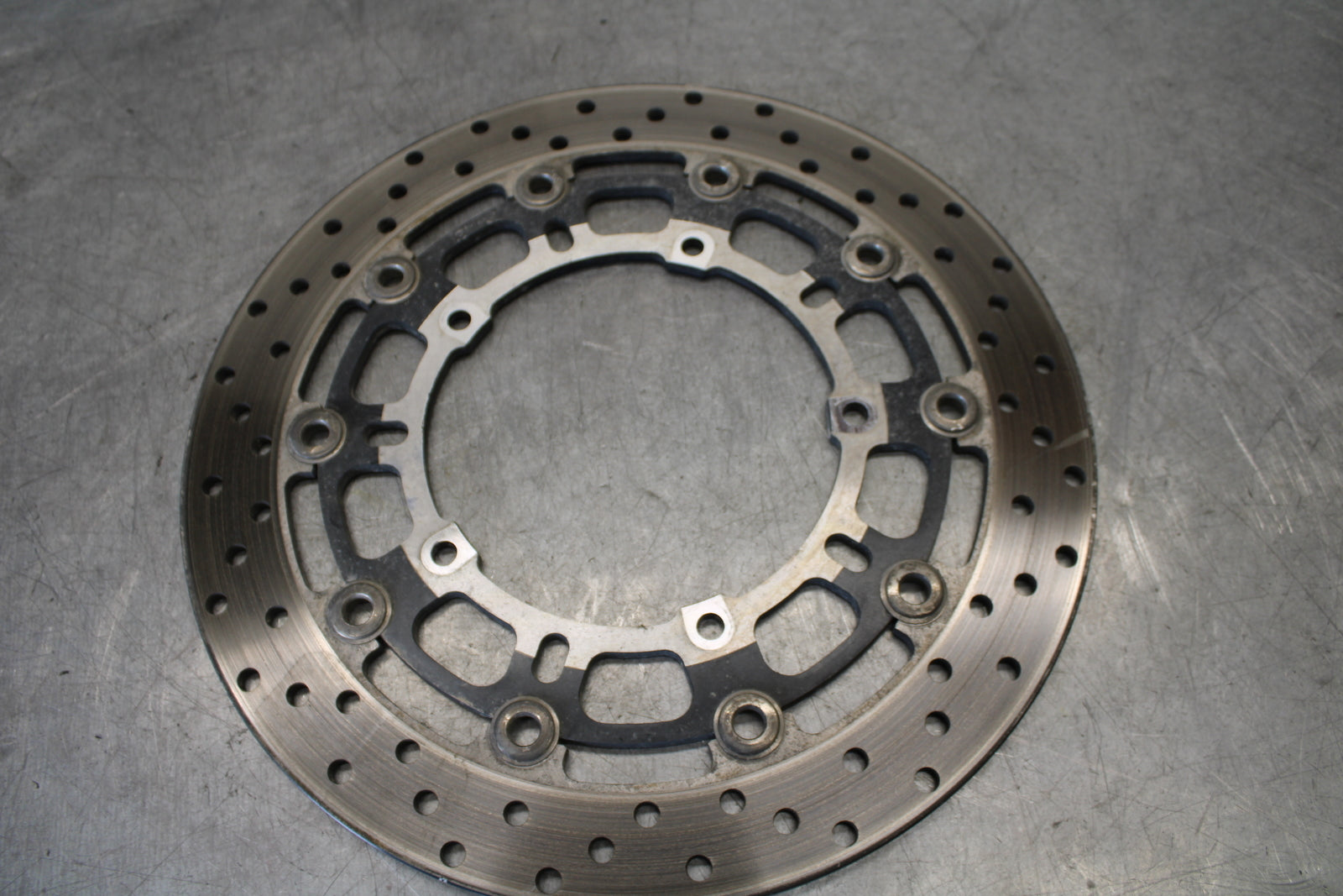 08-16 YAMAHA YZF R6 FRONT LEFT RIGHT BRAKE ROTORS DISCS 13S-2581T-00-00 BB665
