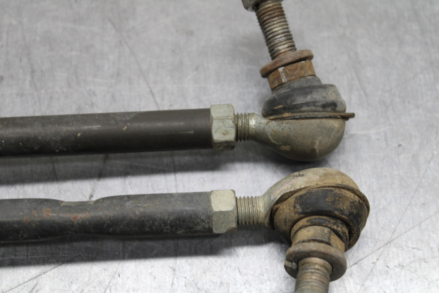 85-86 SUZUKI QUADRACER 250 STEERING TIE RODS ROD SET PAIR BB126